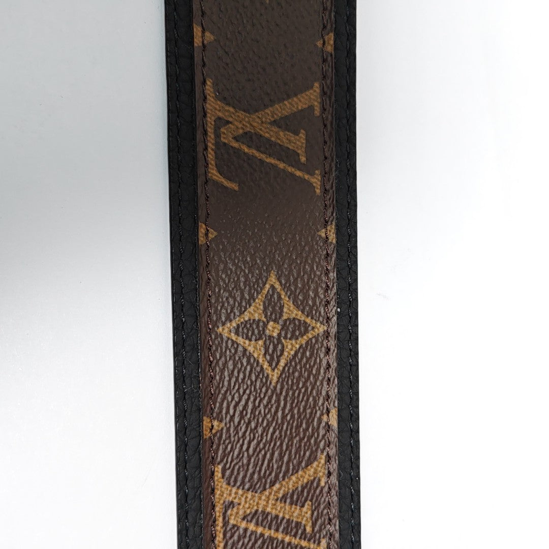 Coated Canvas Belt Brown