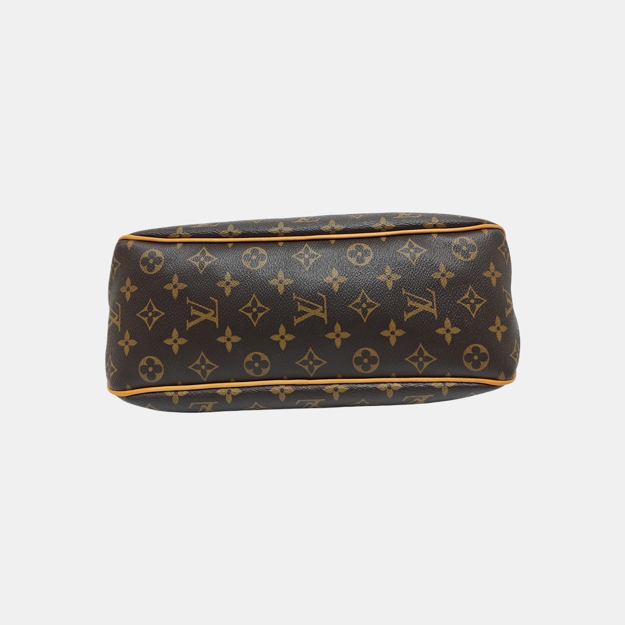 VINTAGE SULLY PM Monogram Coated Canvas Brown