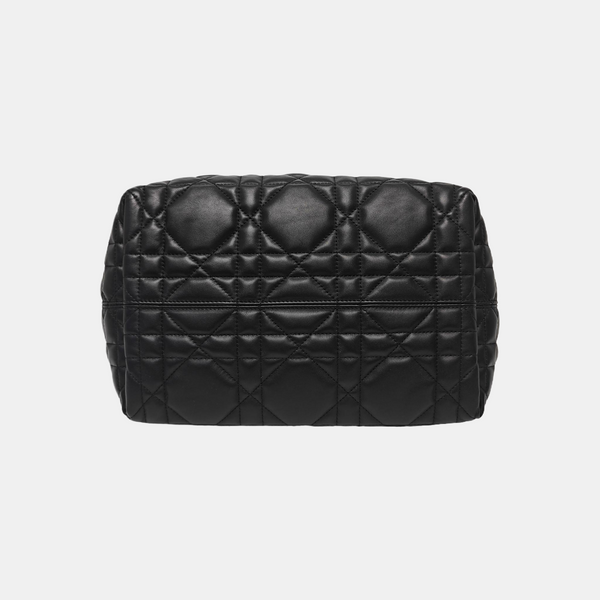 Toujours Medium Cannage Calfskin Black