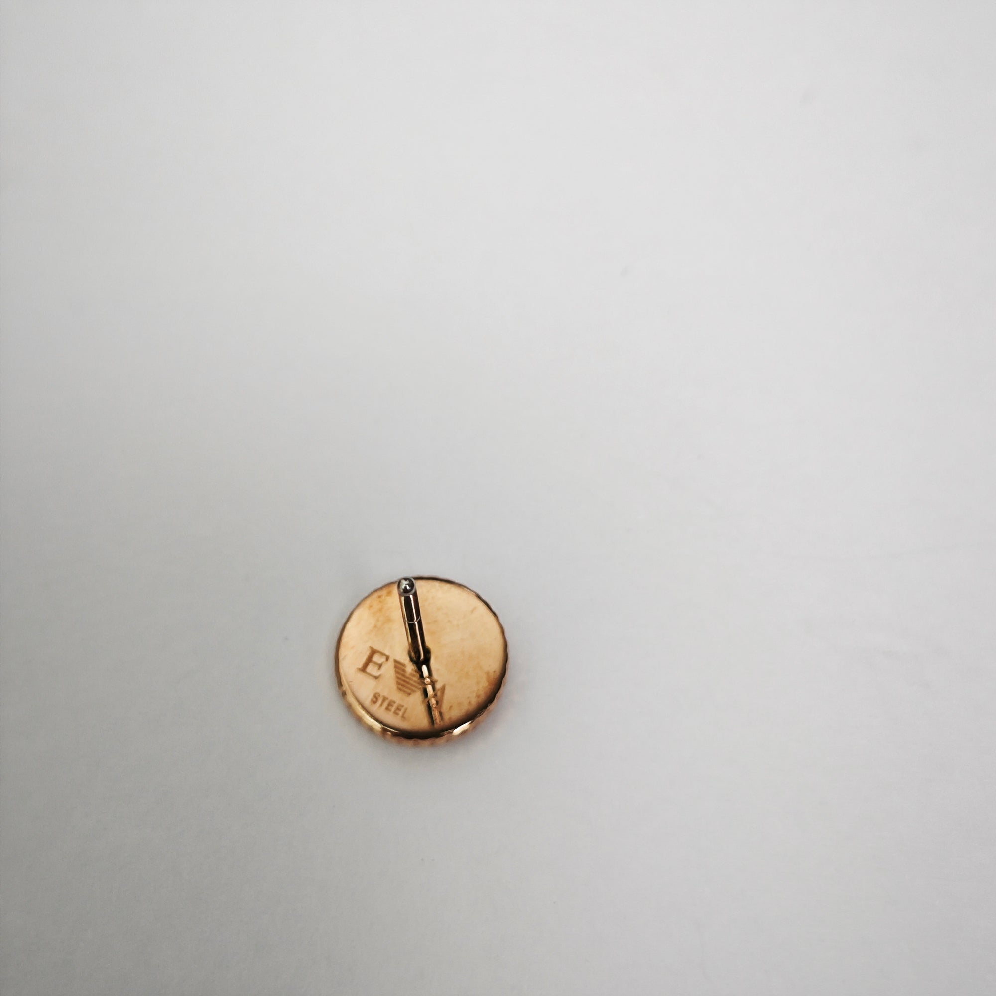 Metal Rose Gold Stud Earrings