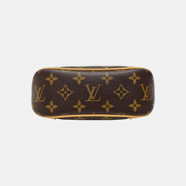 BOULOGNE Nano Monogram Coated Canvas Brown