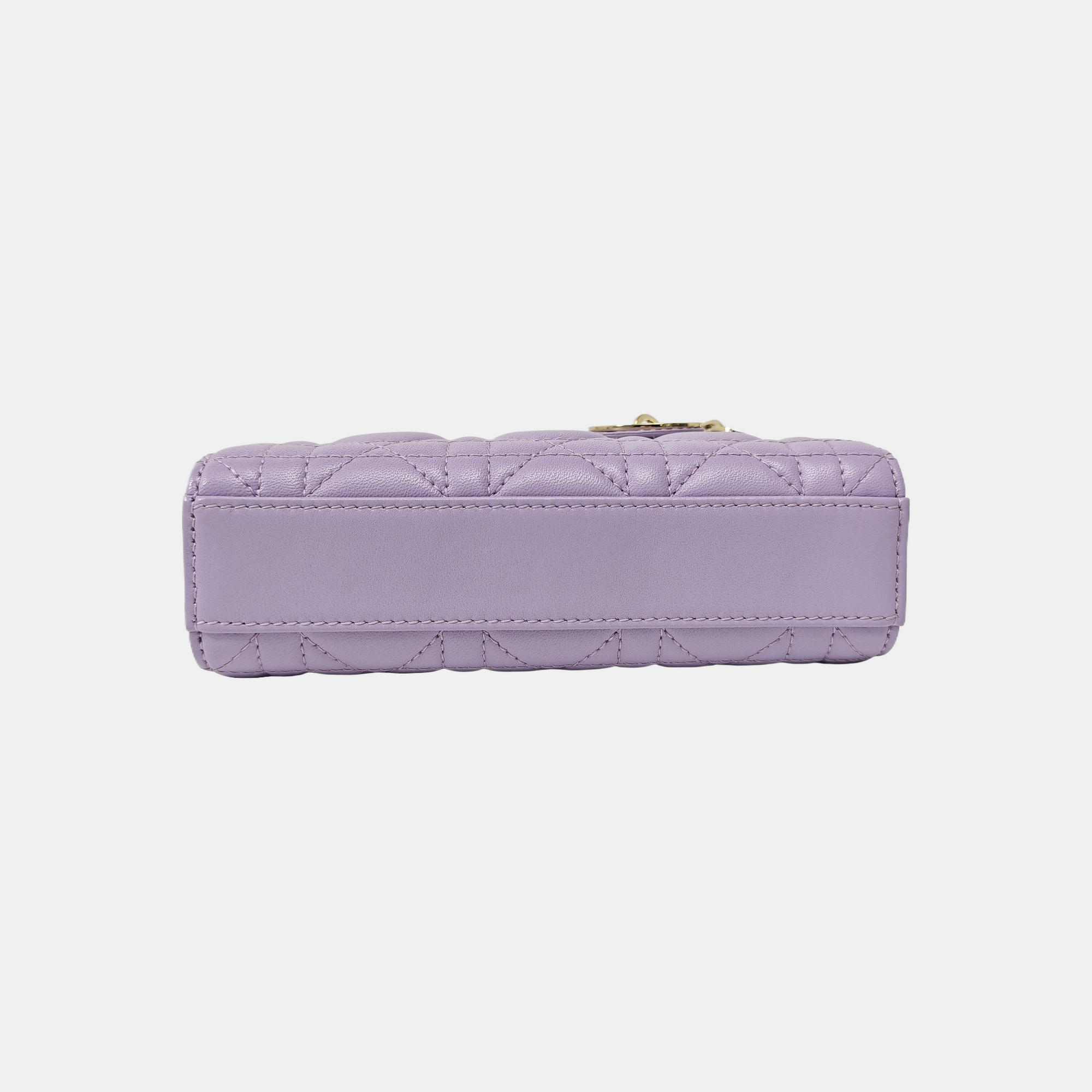 Lady D-Joy Super Mini Cannage Lambskin Purple