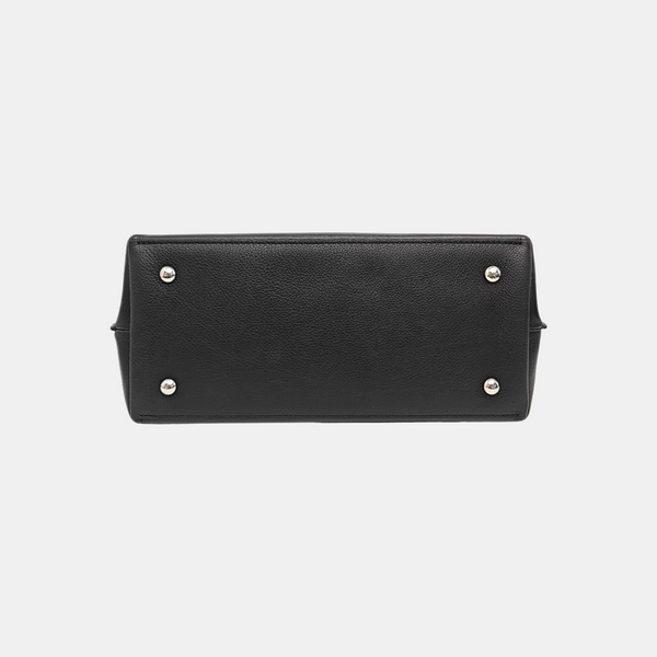 LOCKME EVER MM Calfskin Black