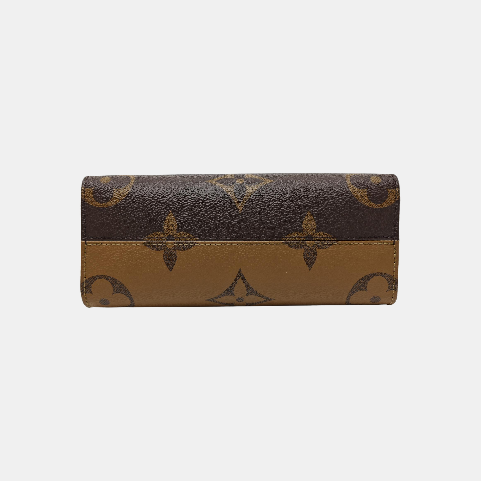 ONTHEGO PM Monogram Coated Canvas Brown