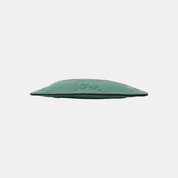 Monogram Calfskin Clutch Large Green
