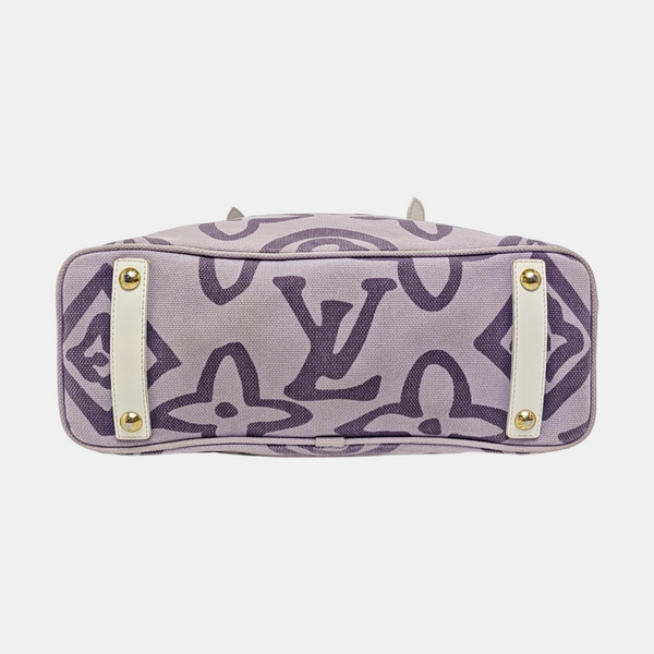 TAHITIENNE CABAS MM Monogram Canvas Purple
