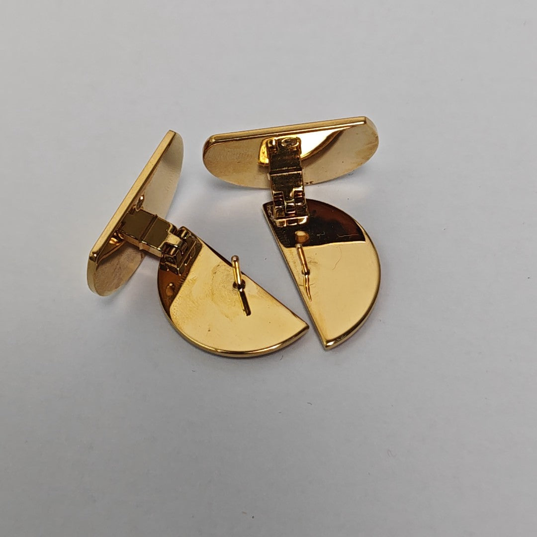 Metal Pink Stud Earrings