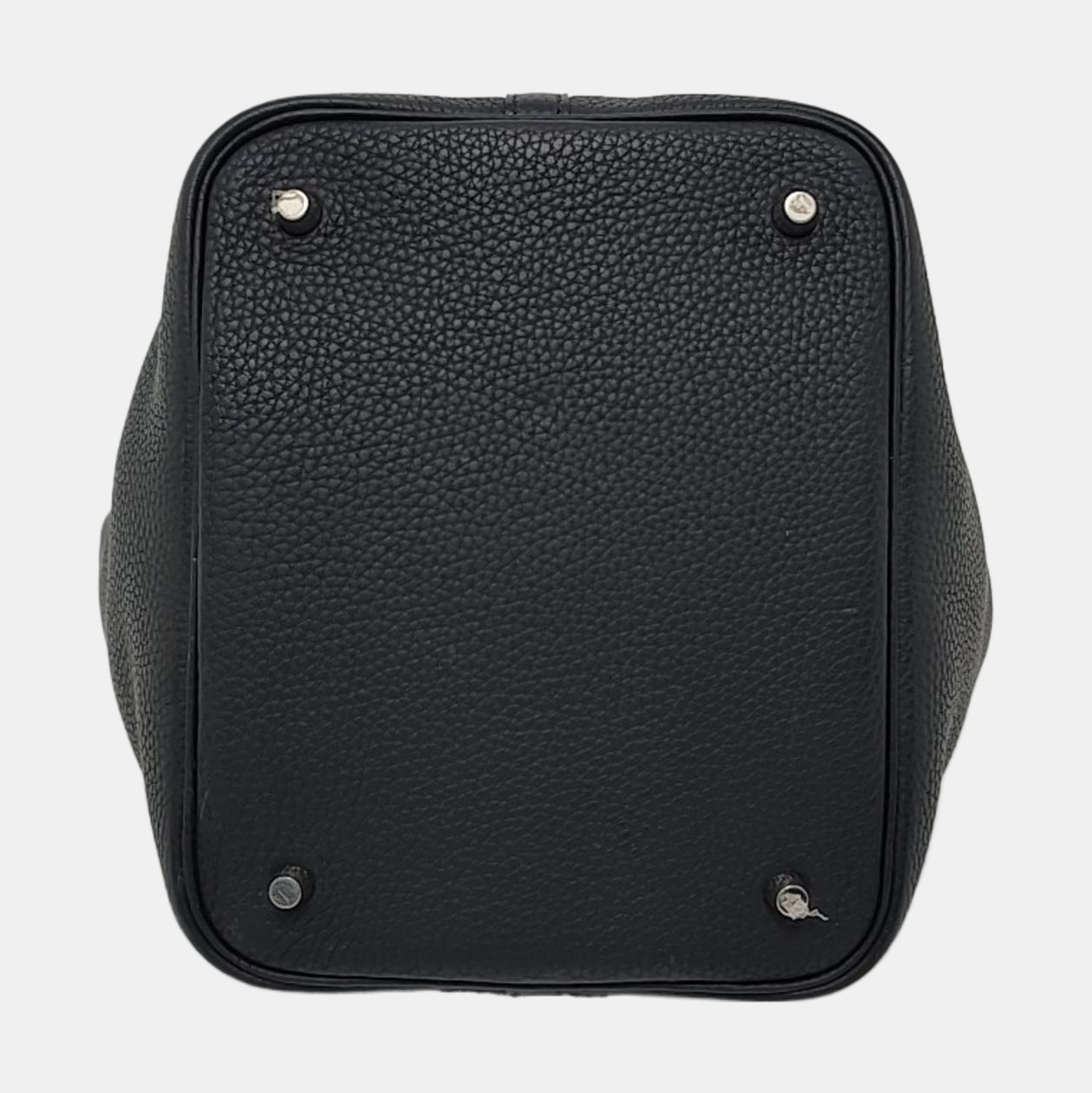 Authenticated pre-owned  Picotin 22 Clemence Black - Bucket Bag at Looply