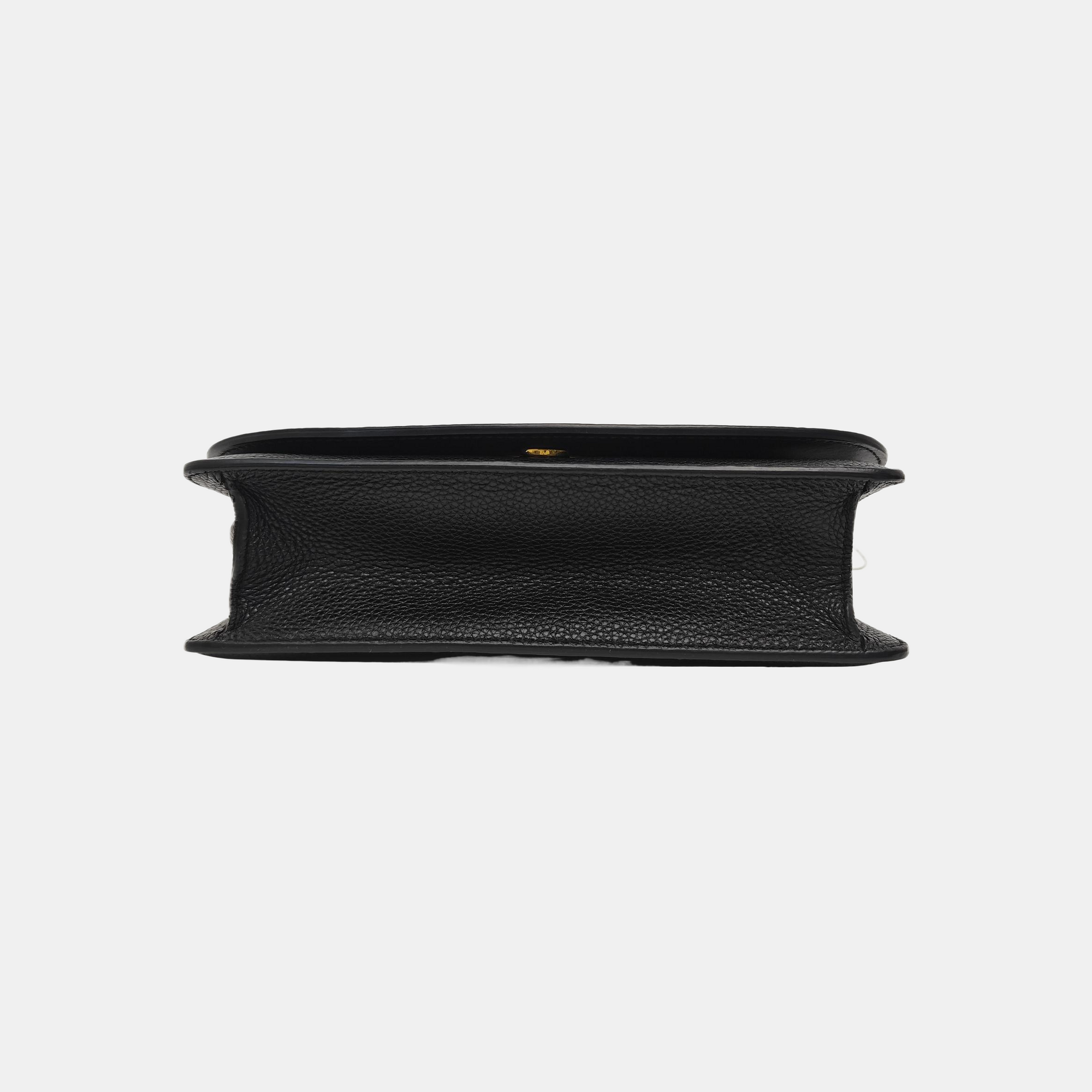 Gancini Calfskin Black