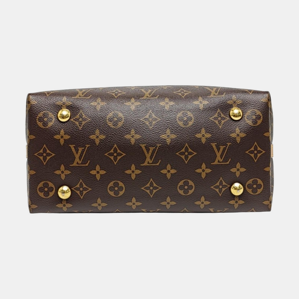 CARRYALL PM Monogram Coated Canvas Brown