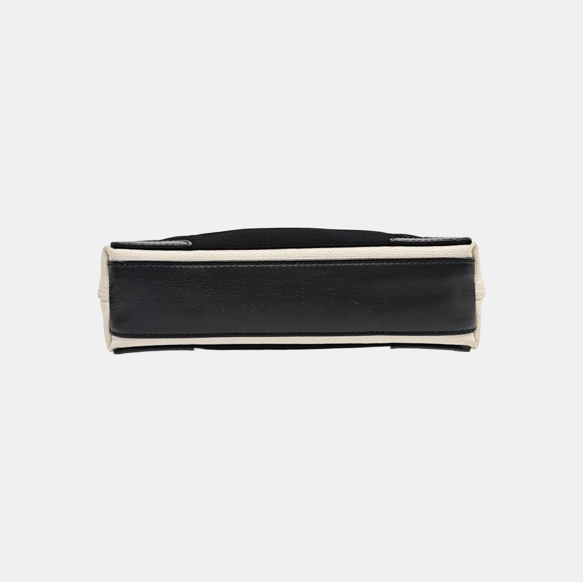 Navy Mini Canvas White