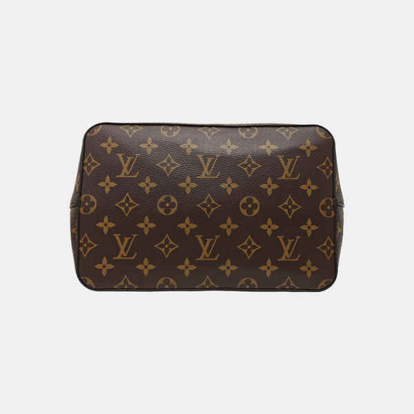 NÉONOÉ MM Monogram Coated Canvas Brown