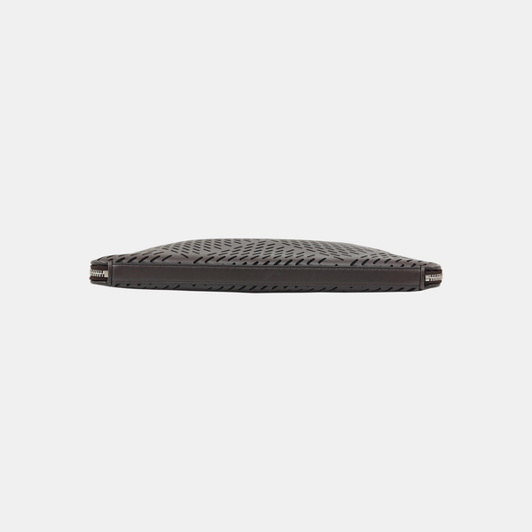 Calfskin Clutch Brown