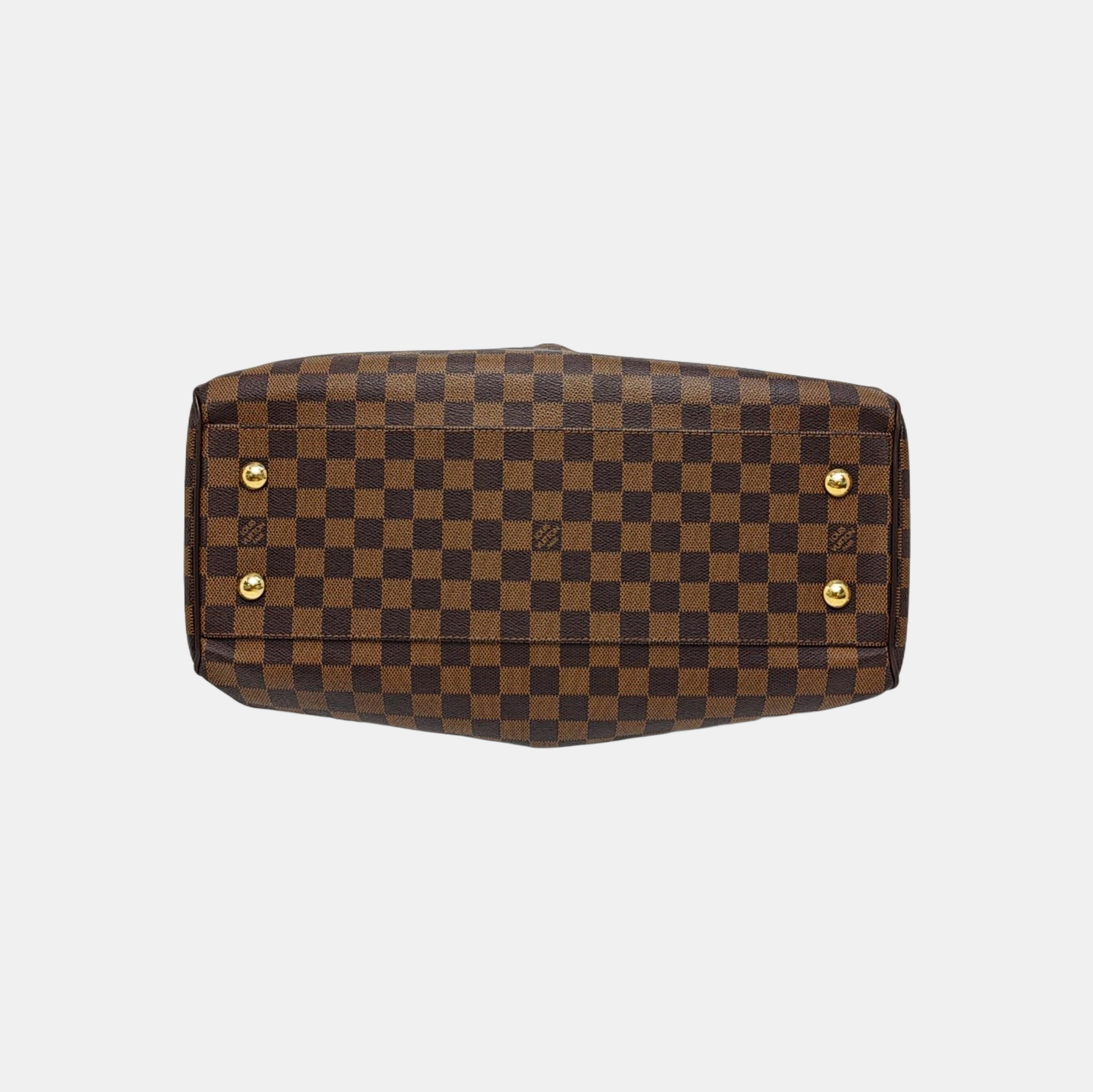 TREVI GM Damier Ebene Coated Canvas Brown