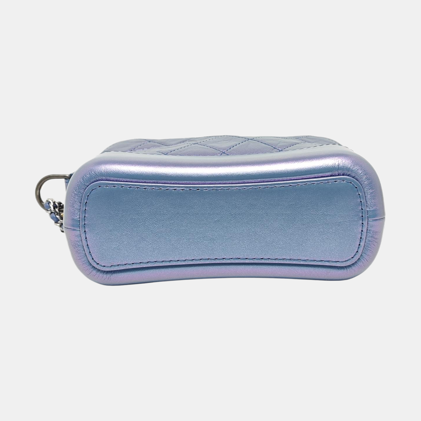 GABRIELLE Small Quilted Calfskin Metallic