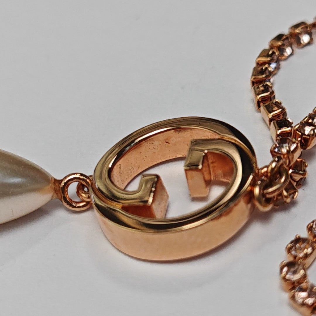 Metal Rose Gold Necklace