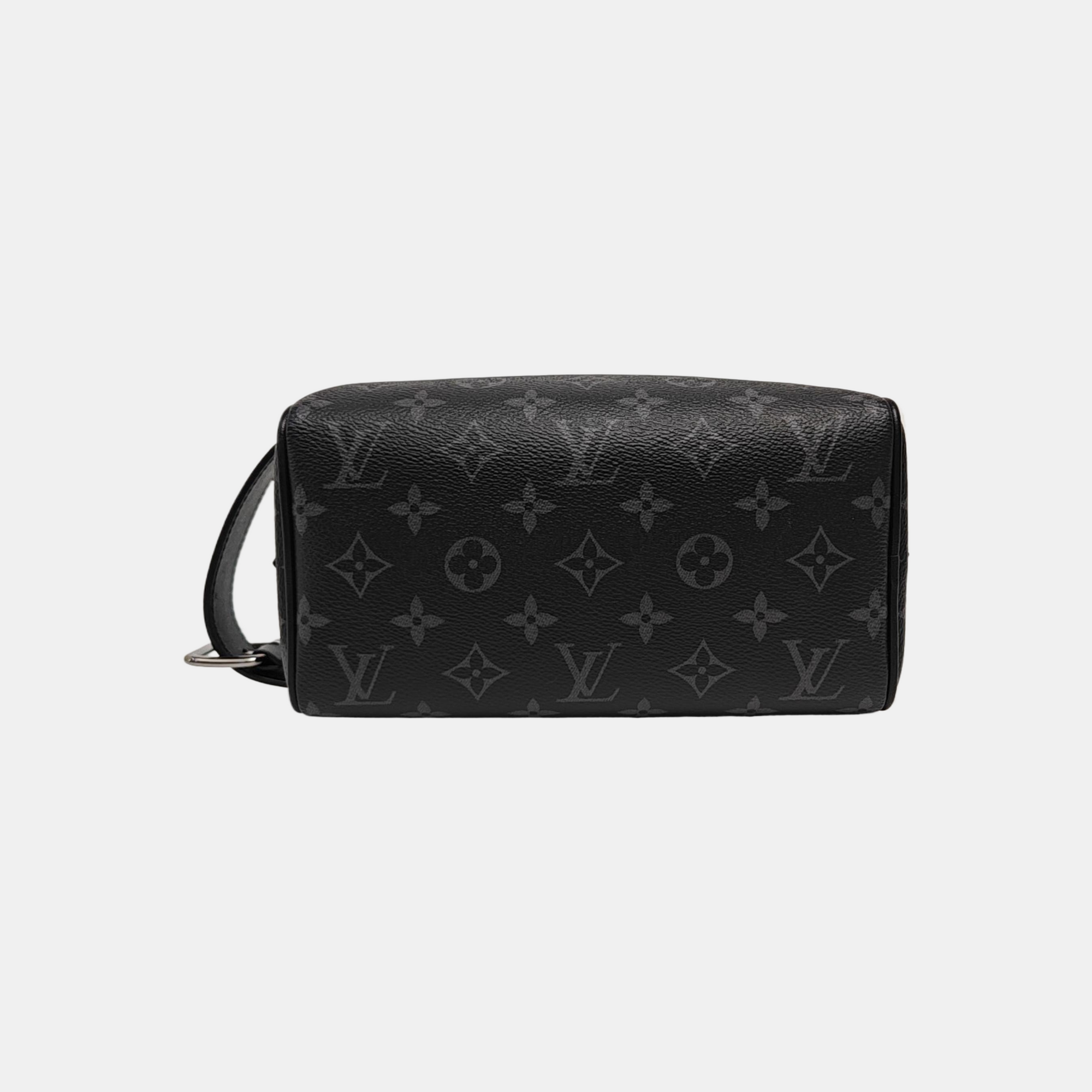 DOPP Monogram Coated Canvas Black