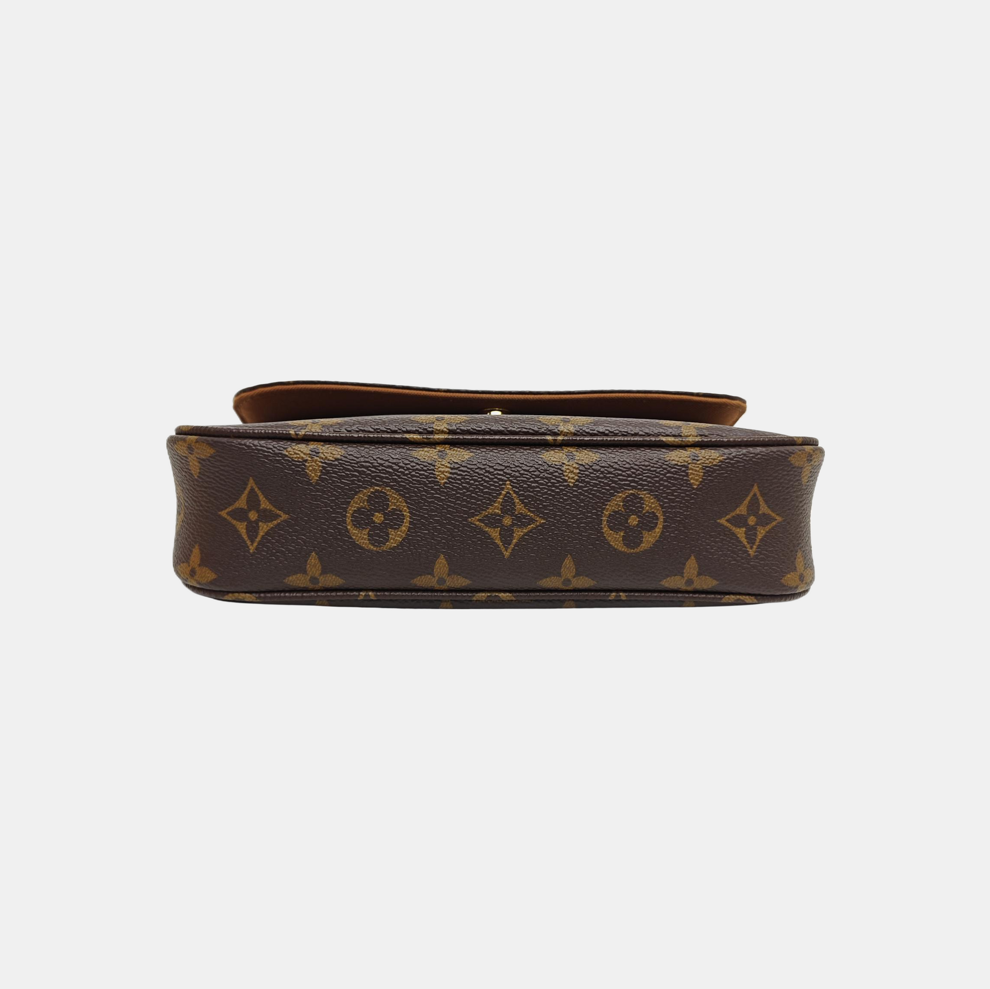 IVY Monogram Coated Canvas Brown