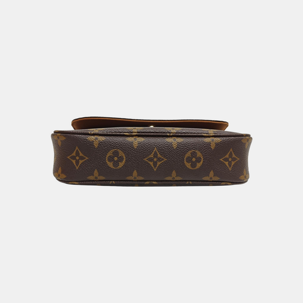 IVY Monogram Coated Canvas Brown