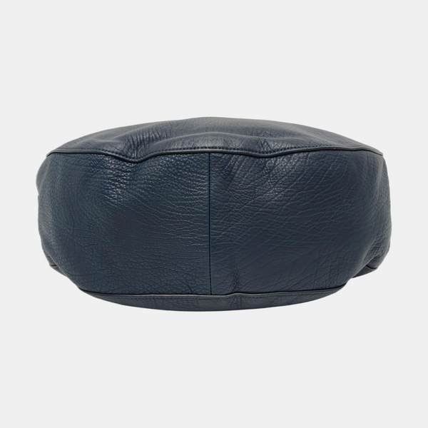 Authenticated pre-owned  Canterbury Medium Calfskin Blue - Shoulder Bag at Looply