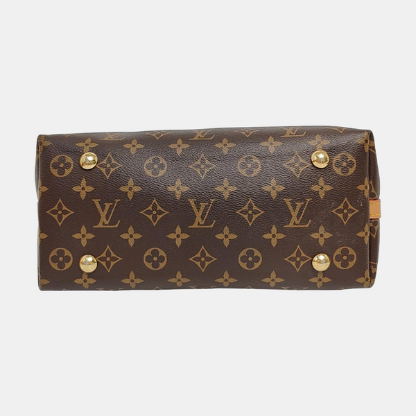CARRYALL PM Monogram Coated Canvas Brown
