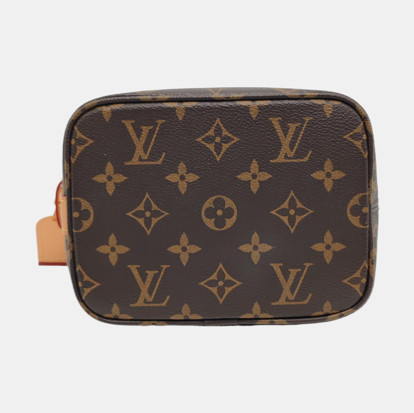 ALL IN BB Monogram Coated Canvas Brown