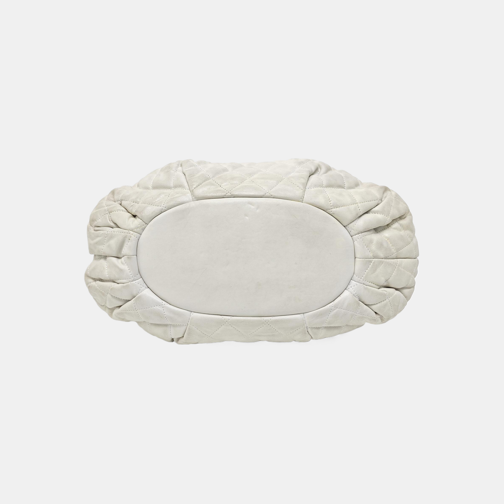 THE MIX Quilted Calfskin White