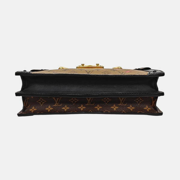 TRUNK Monogram Coated Canvas Brown