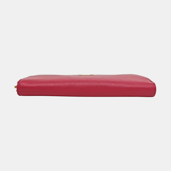 Saffiano Calfskin Wallet Pink