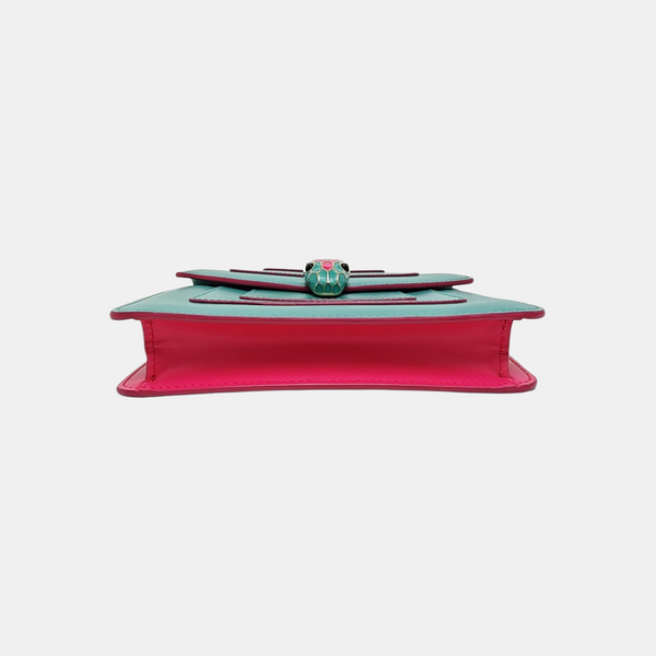 SERPENTI FOREVER Small Calfskin Green