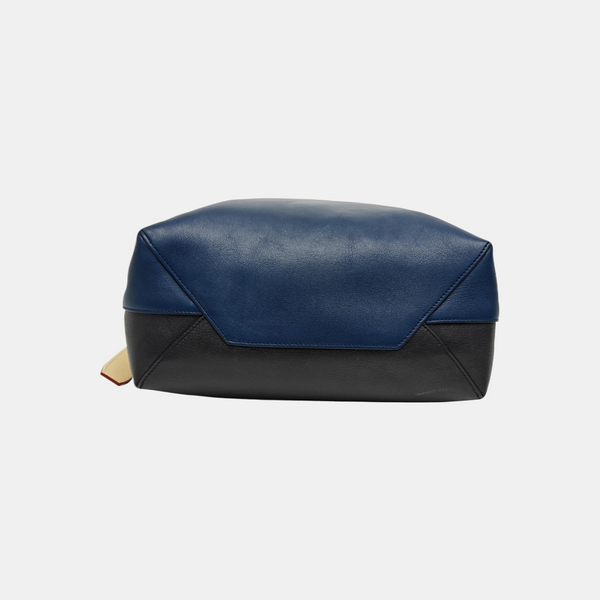 TWISTED CABAS Small Calfskin Blue