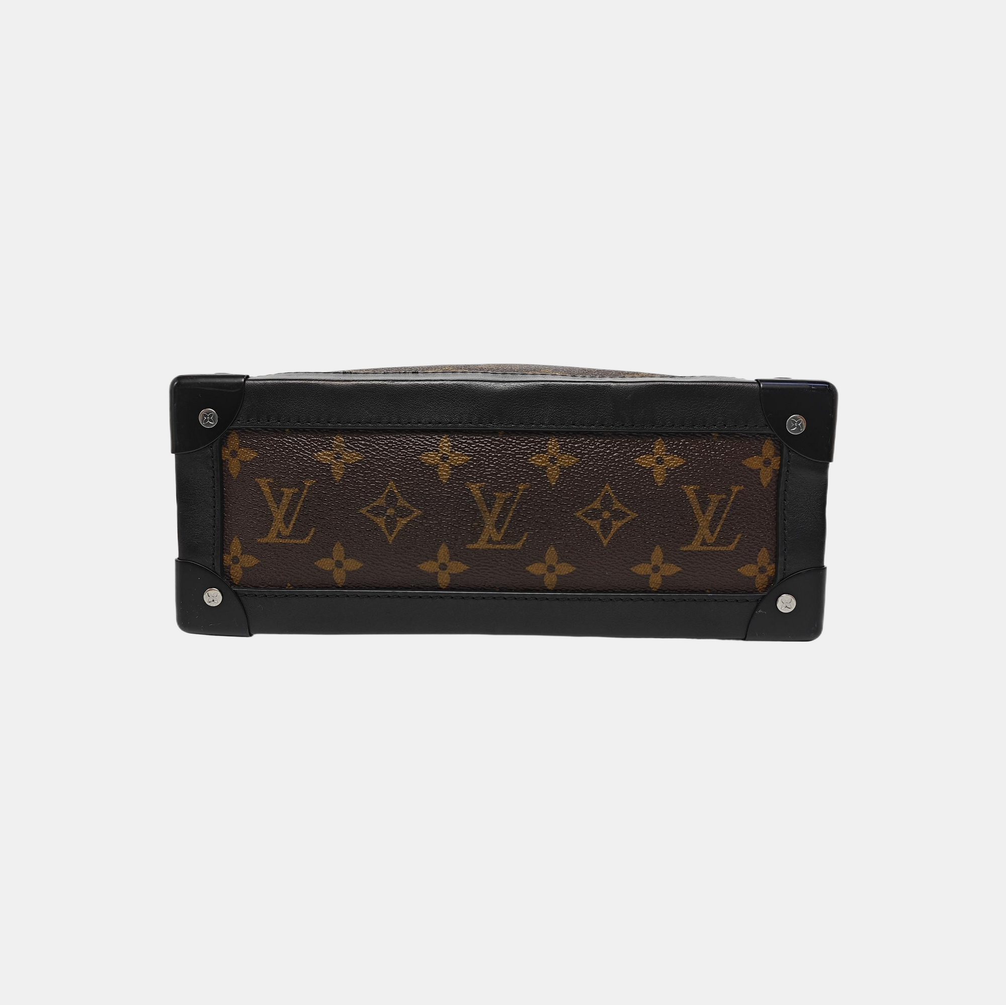 SOFT TRUNK Monogram Coated Canvas Brown