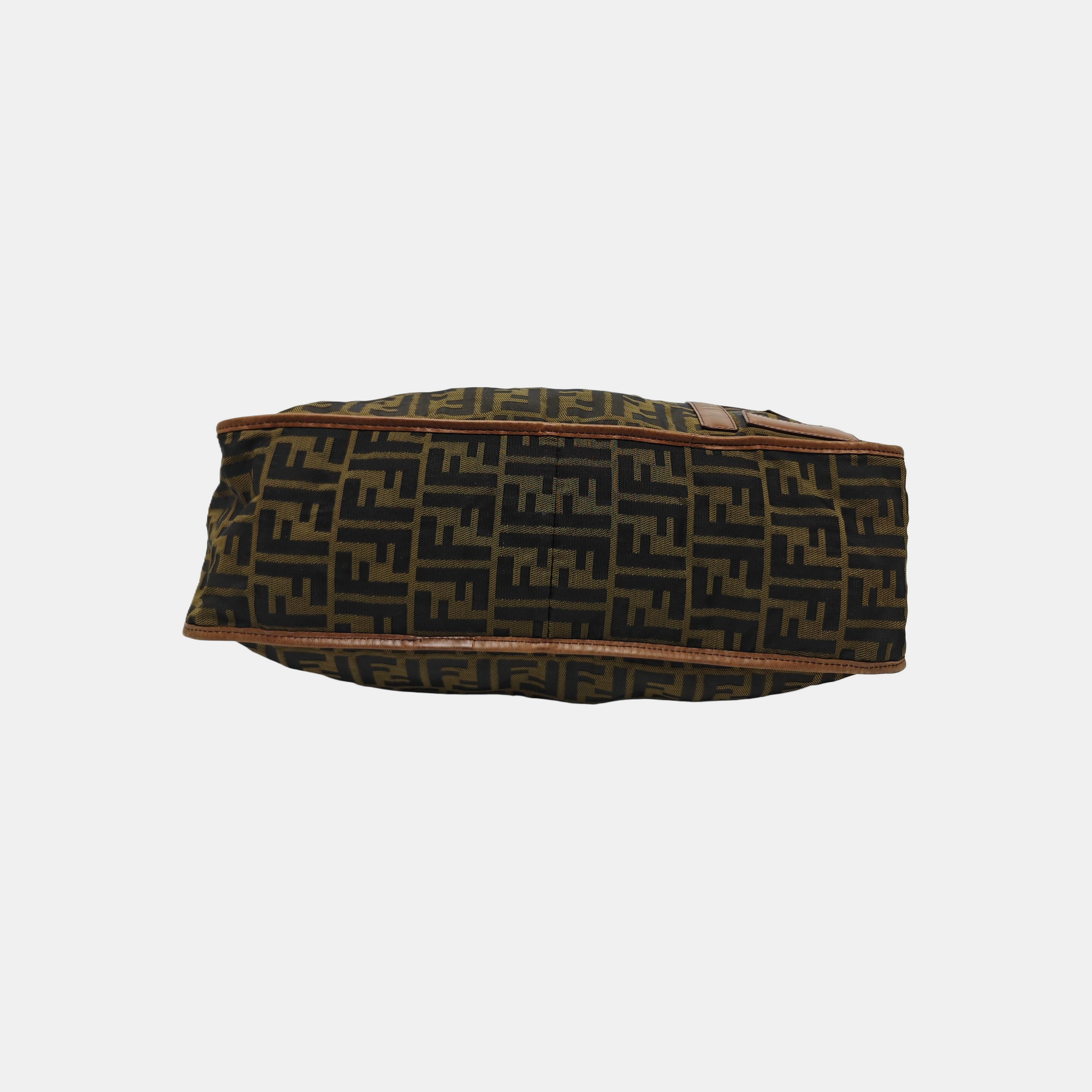 Canvas Shoulder Bag Brown