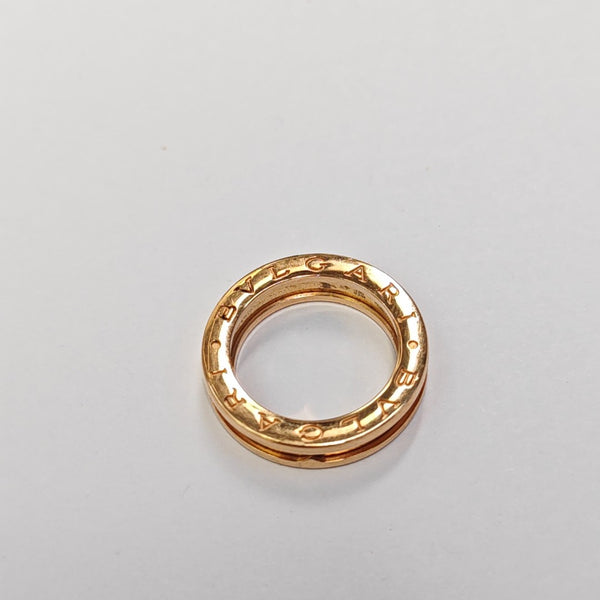 B.ZERO1 18k Rose Gold Ring EU 50