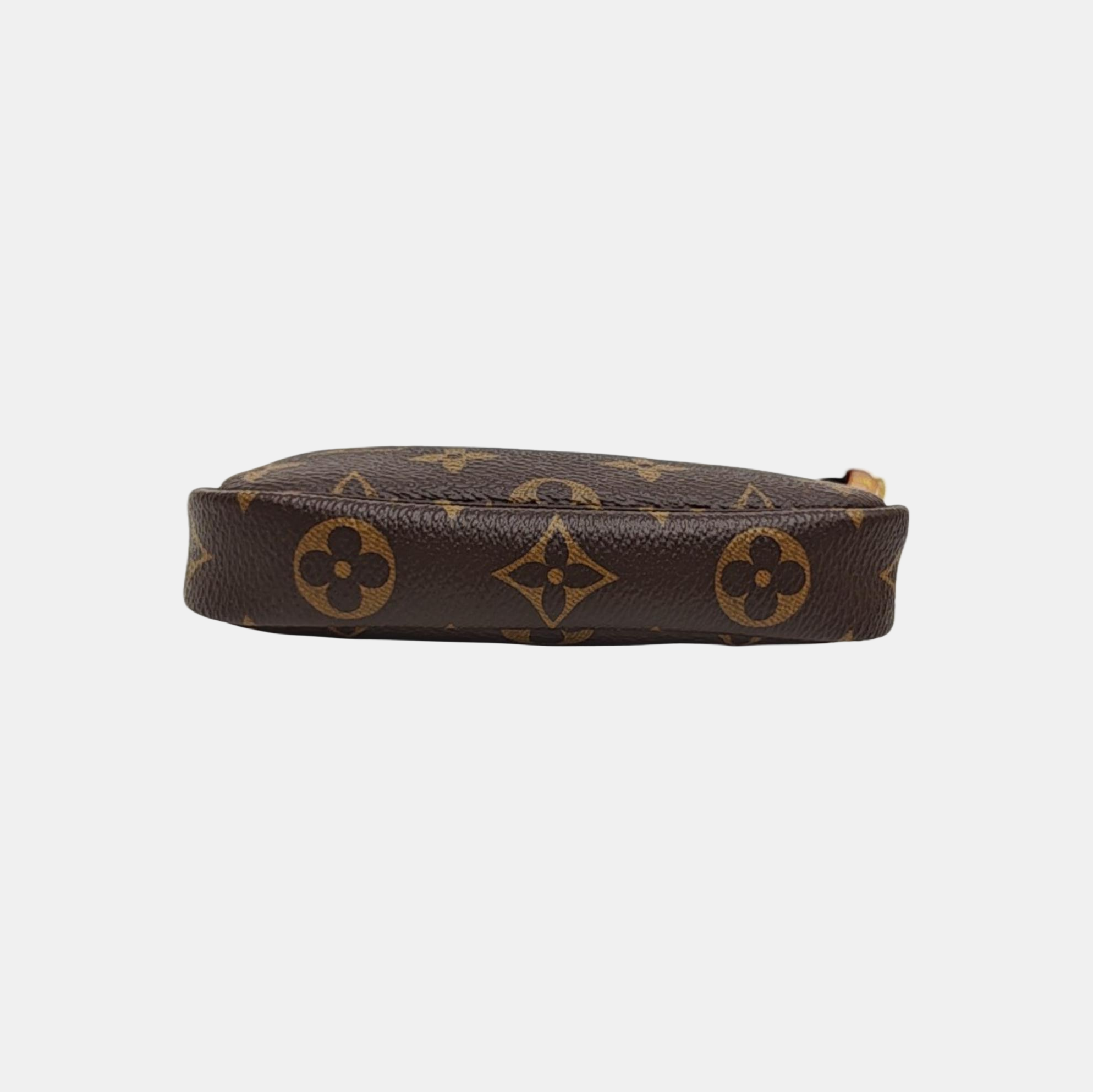 ACCESSOIRES Mini Monogram Coated Canvas Brown