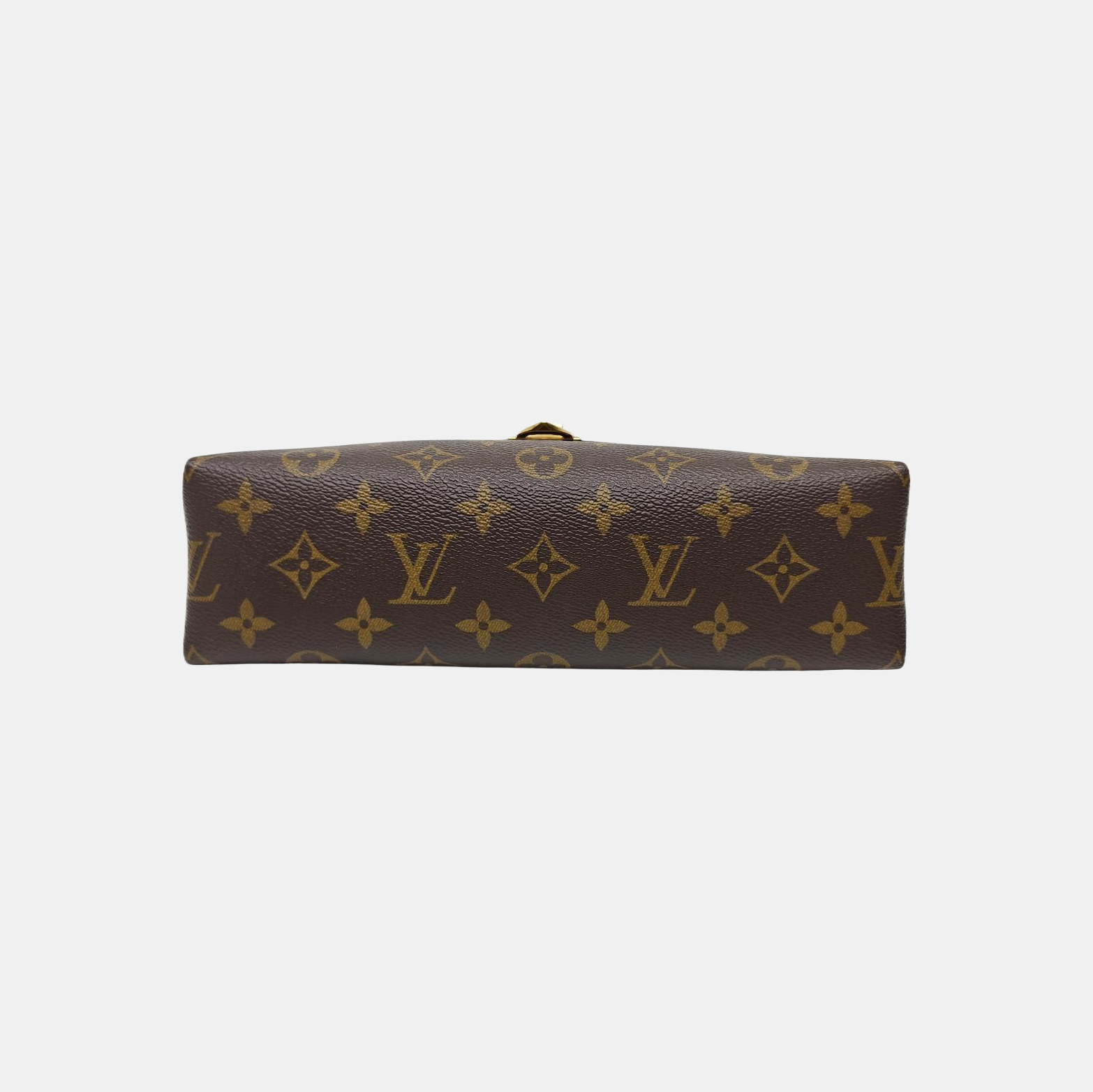 SAINT PLACIDE Monogram Coated Canvas Brown
