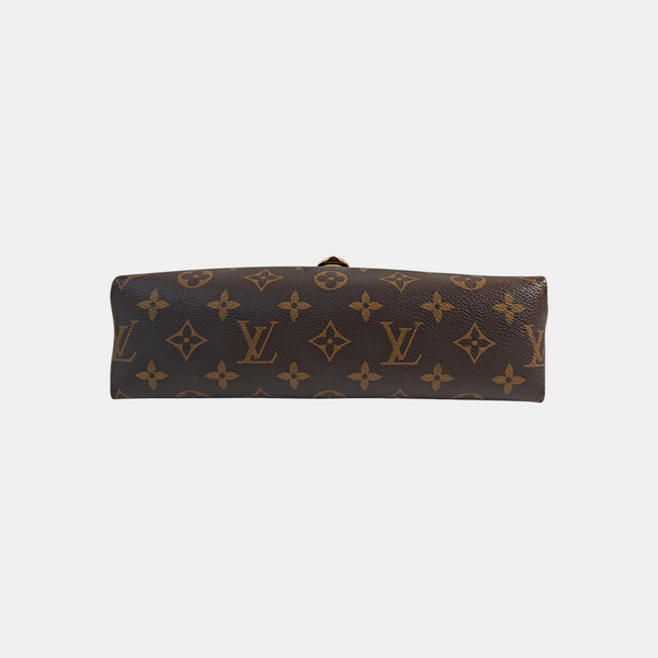 SAINT PLACIDE Monogram Coated Canvas Brown