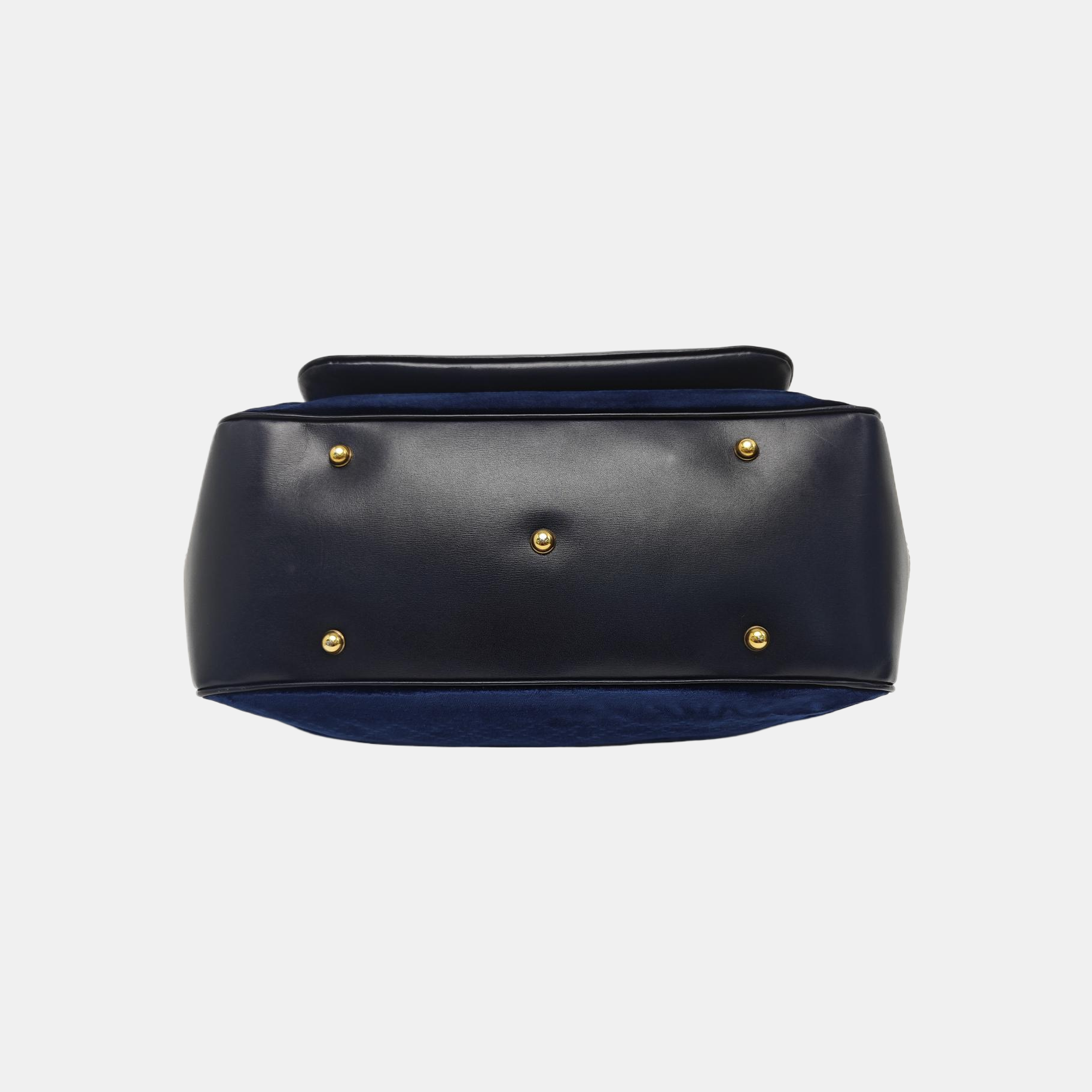Calfskin Tote Bag Blue
