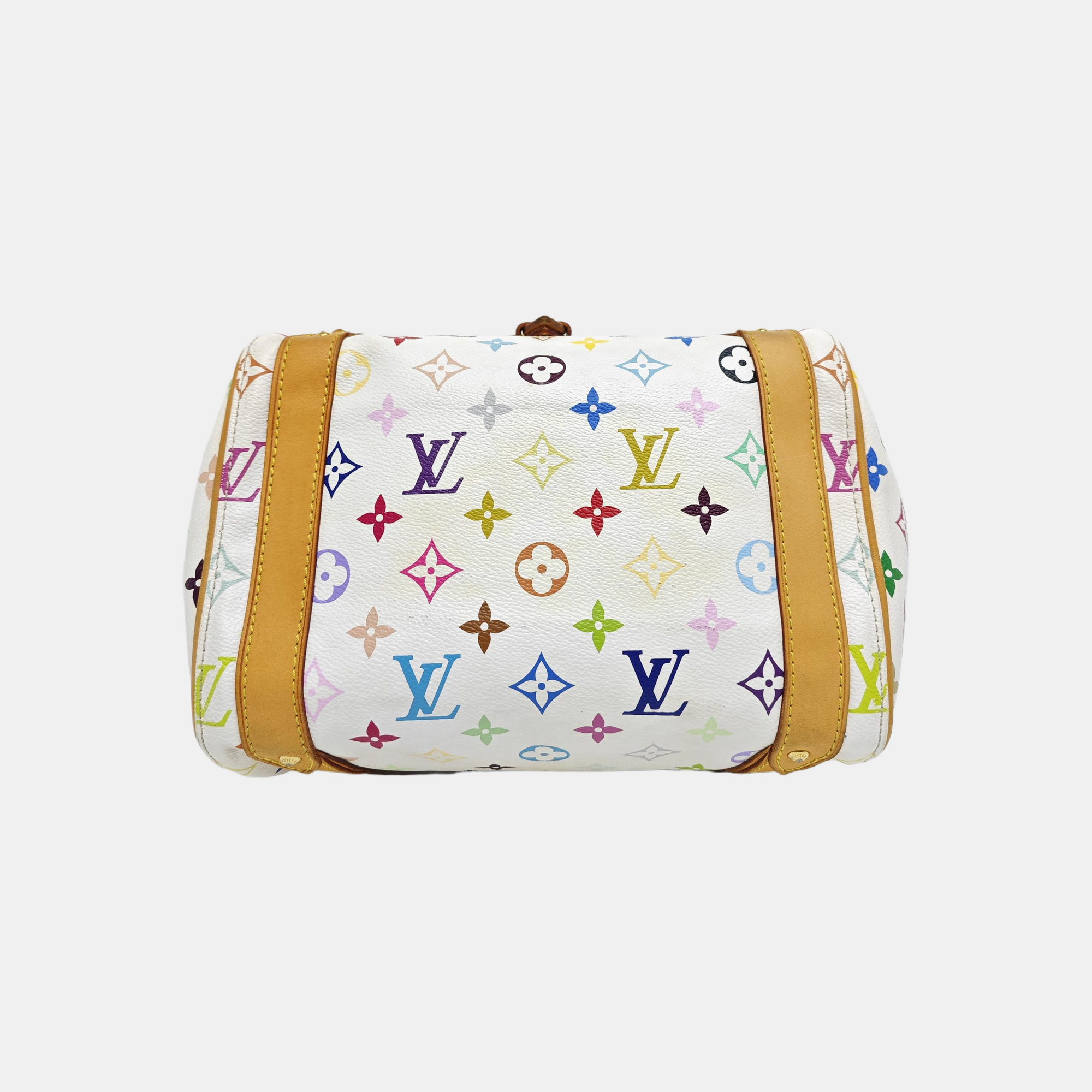 LV × TM PRISCILLA Monogram Coated Canvas White