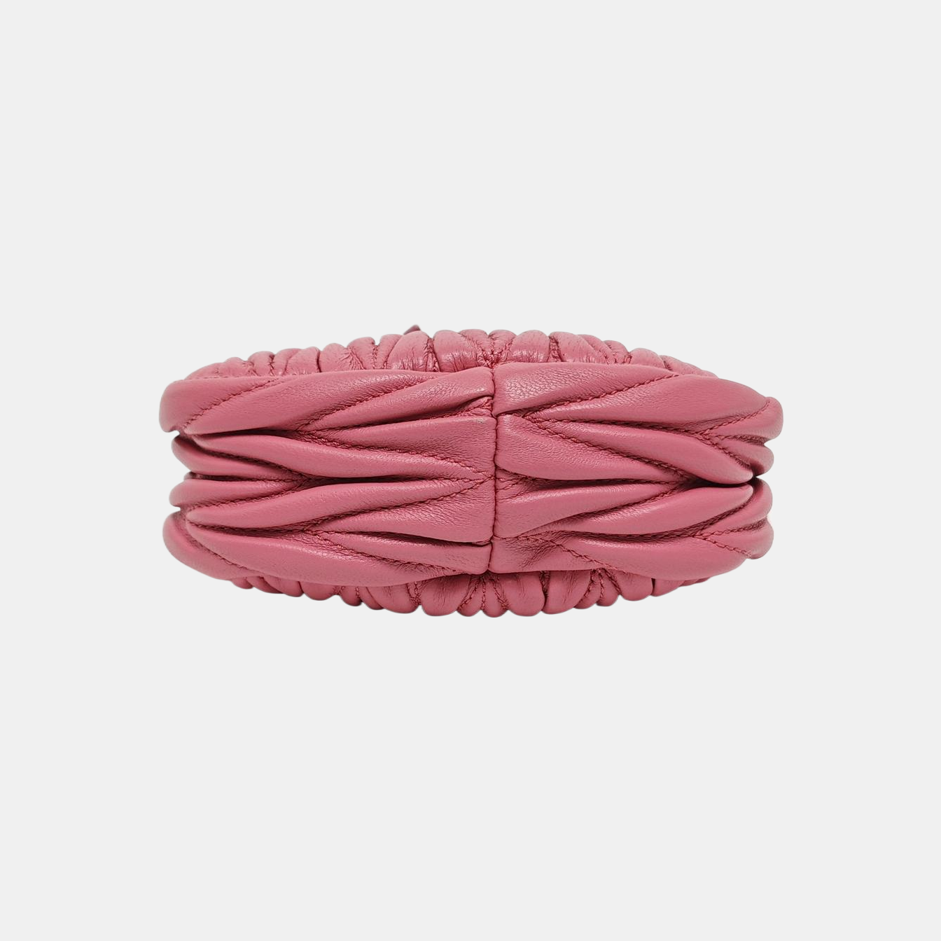 Wander Matelassé Quilted Lambskin Red