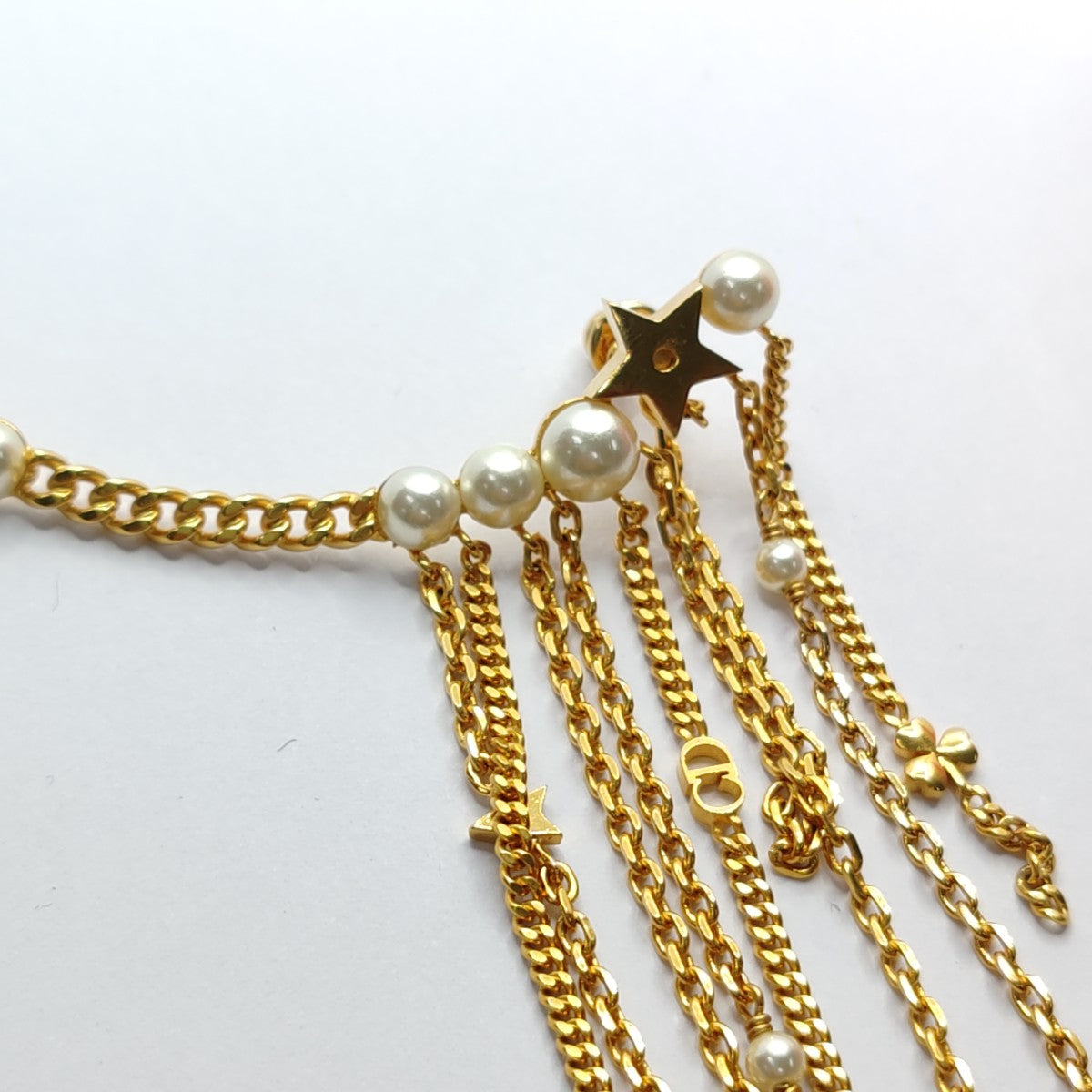 Danseuse Etoile Metal Gold Clip On Earrings