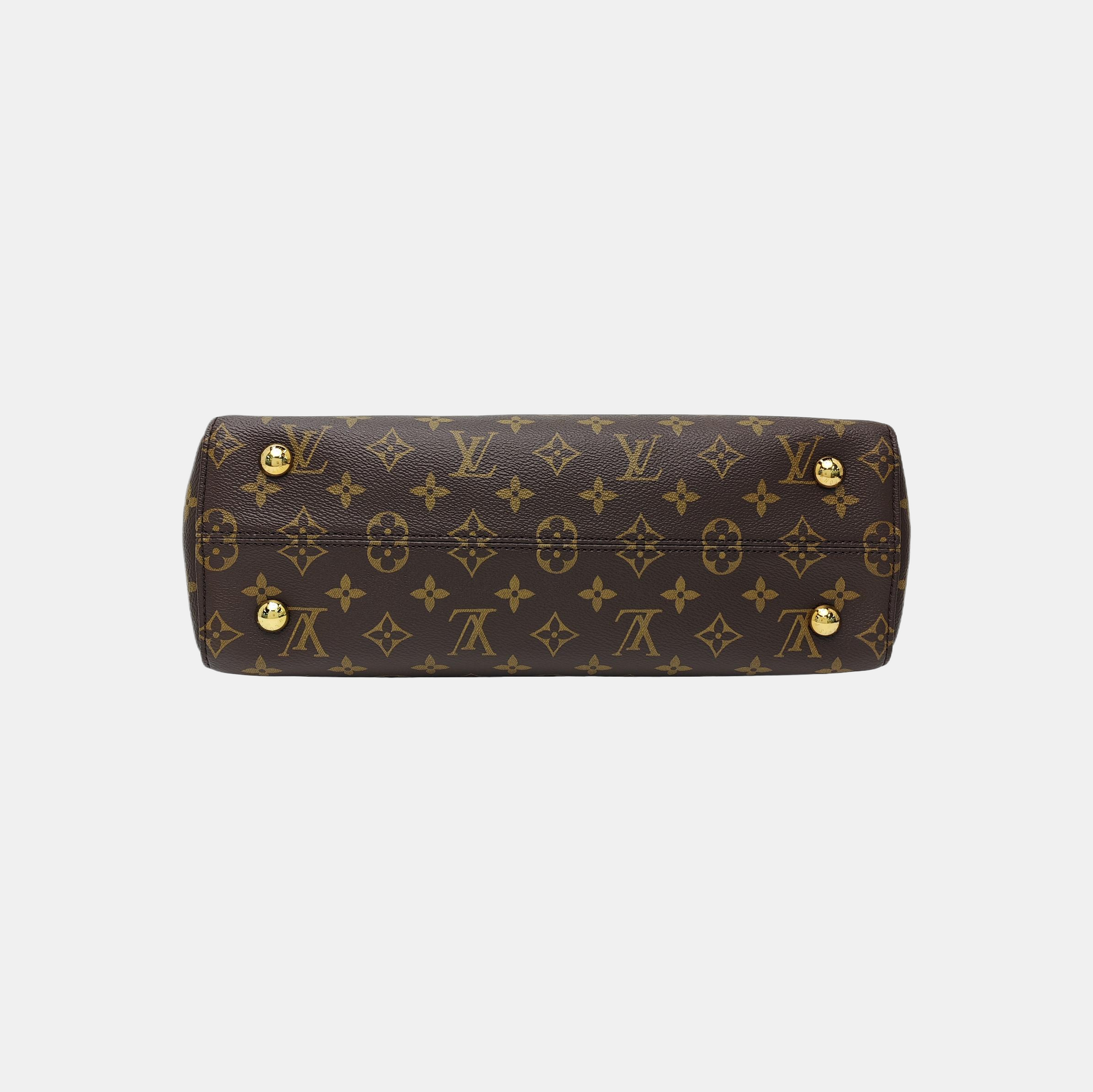 VÉNUS Monogram Coated Canvas Brown