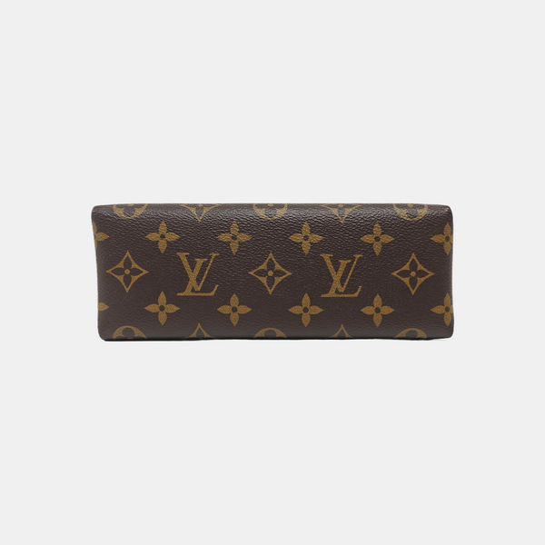 LOCKY BB Monogram Coated Canvas Brown