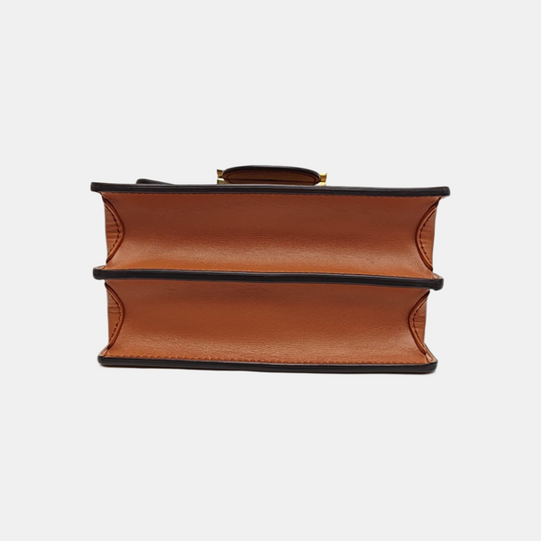 DAUPHINE Mini Monogram Coated Canvas Brown