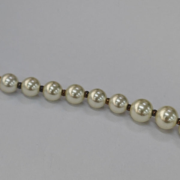 30 Montaigne Metal White Bracelet