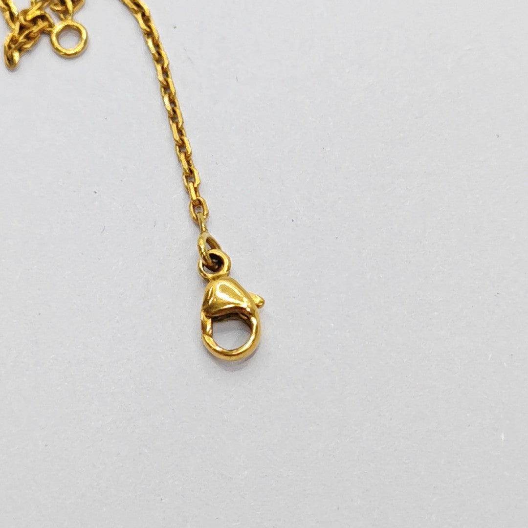Iliade Metal Gold Necklace