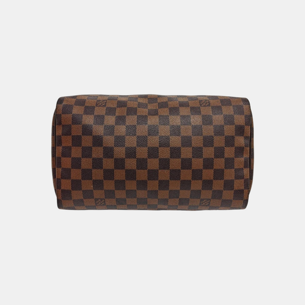 SPEEDY 30 Damier Ebene Coated Canvas Brown