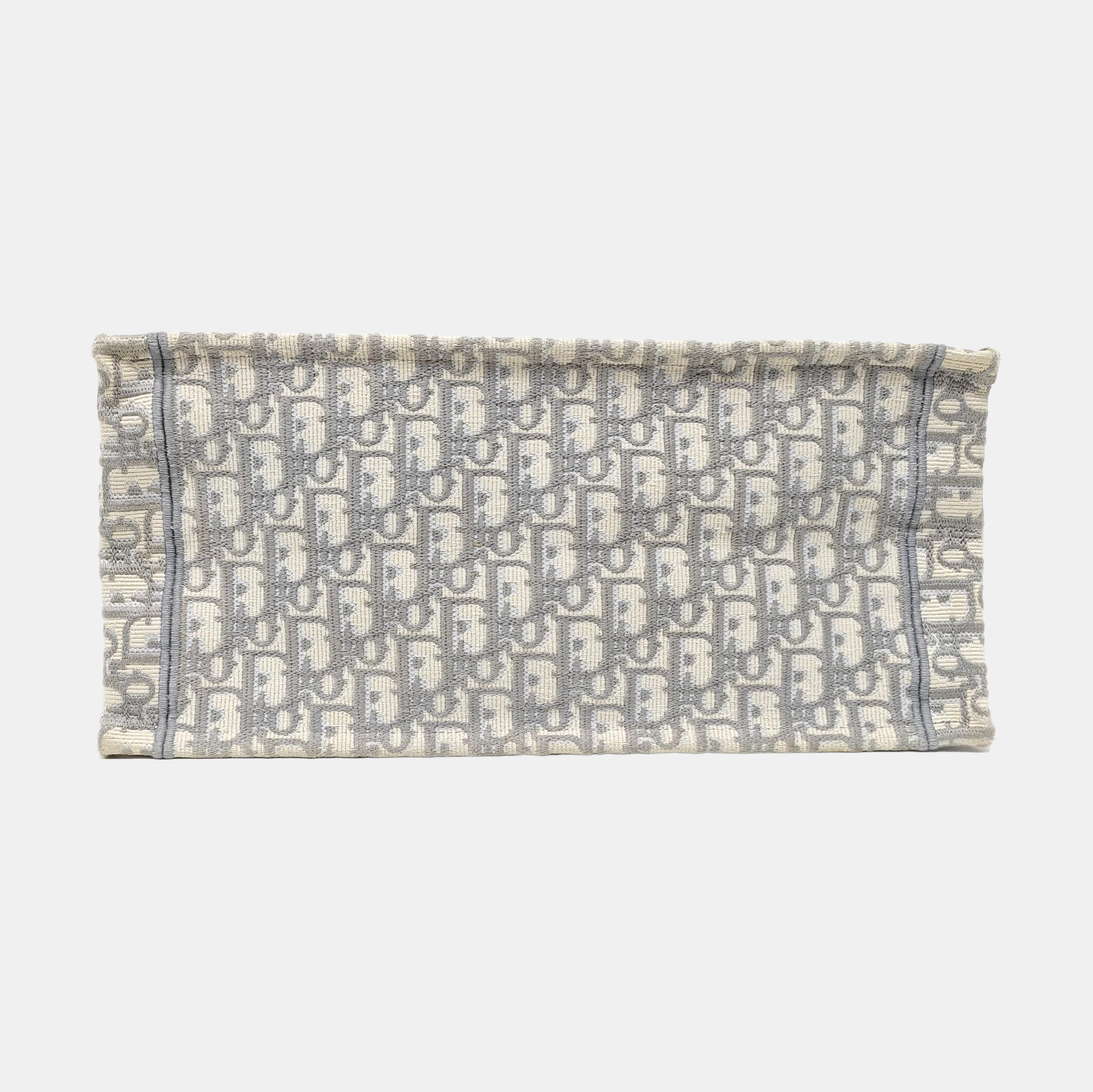 Book Tote Medium Oblique Canvas Gray