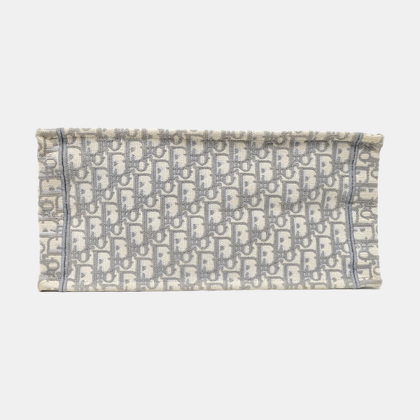 Book Tote Medium Oblique Canvas Gray