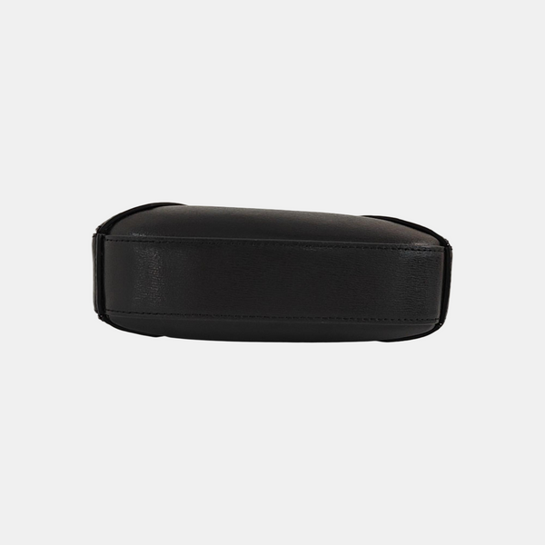 Calfskin Shoulder Bag Mini Black